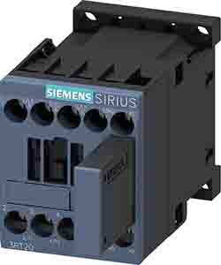 Siemens SIRIUS 3RT Size S00, 3RT2 Contactor, 24 V dc Coil, 3-Pole, 9 A, 4 kW, 1NO | 3RT2016-1QB41