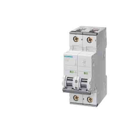 Siemens SENTRON 5SY7 MCB, 1+N, 8A Curve C, 230V AC, 72V DC, 5 kA Breaking Capacity | 5SY7508-7