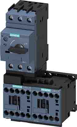 Siemens SIRIUS 3RA Load Feeder, Reversing Starter, 120 W, 690 V ac, 1, 3 Phase, IP20 | 3RA2210-0FA15-2BB4