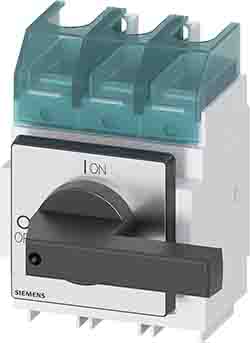 Siemens 3 Pole DIN Rail Isolator Switch - 160A Maximum Current | 3LD2330-0TK11
