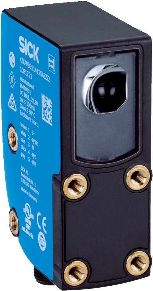 SICK Contrast Sensors 13 mm, , PNP, 100 mA, 10 → 30 V dc, IP67 | KTX-WP9114125UZZZZ