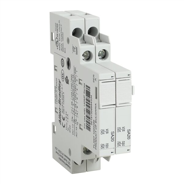 Allen Bradley Auxiliary Contact, 2 Contact, 1NC + 1NO, Side Mount 140MP
