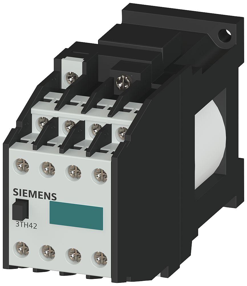 Siemens SIRIUS 3TH4 Contactor Relay, 110 V dc Coil, 8-Pole, 6 A, 2NC + 6NO | 3TH4262-0LF4