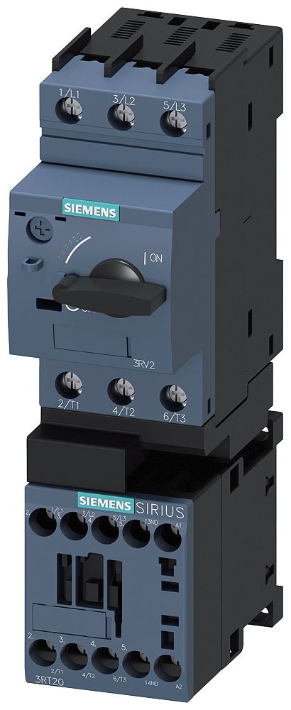 Siemens SIRIUS 3RA Load Feeder, DOL, 1.1 kW, 690 V ac, 1, 3 Phase, IP20 | 3RA2110-1DA15-1AP0