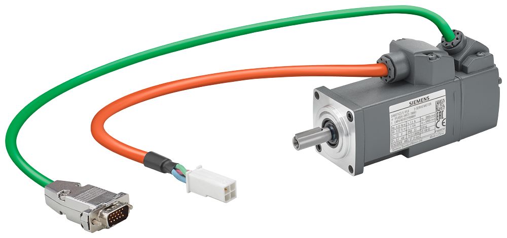 Siemens 1FL6024 Synchronous AC Motor, 100 W, 230 V, Flange Mount Mounting | 1FL6024-2AF21-1MB1