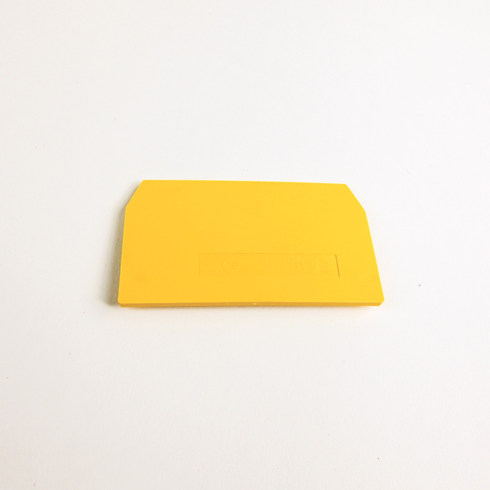 Allen Bradley, 1492 End Barrier for use with 1492-L10, LG10 | 1492-EBL10-Y