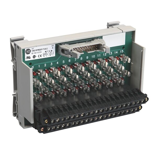 Allen Bradley 20-Contact Interface Module, DIN Rail Mount