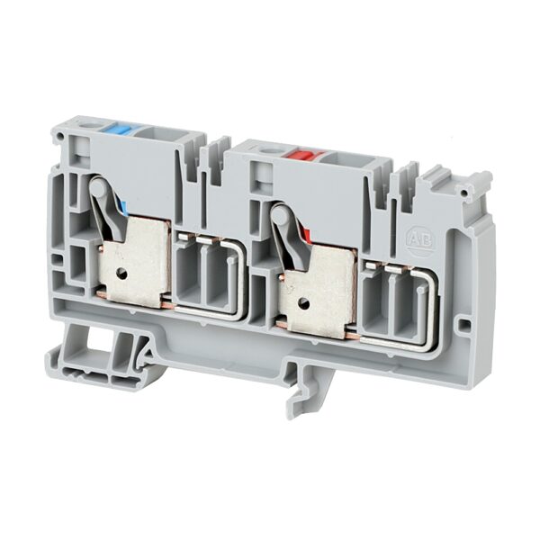Allen Bradley 1492-P10PD3S-1RE1G 1492-P Series Grey, 10mm², Push In Termination, ATEX