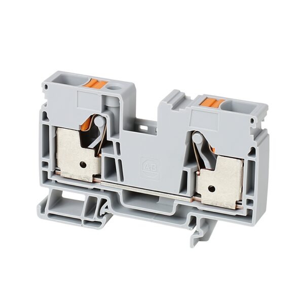 Allen Bradley 1492-P16 1492-P Series Grey, 16mm², Push In Termination, ATEX