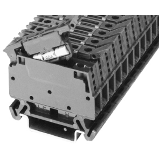 Allen Bradley 1492-WFB4 1492-W Series Black, Screw Termination, Fused | 1492-WFB4