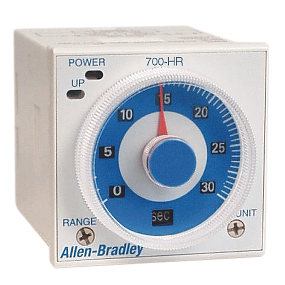 Allen Bradley Timer Relay, 100 → 120V ac, 2-Contact, 1-Function | 700-HRYY6FA12