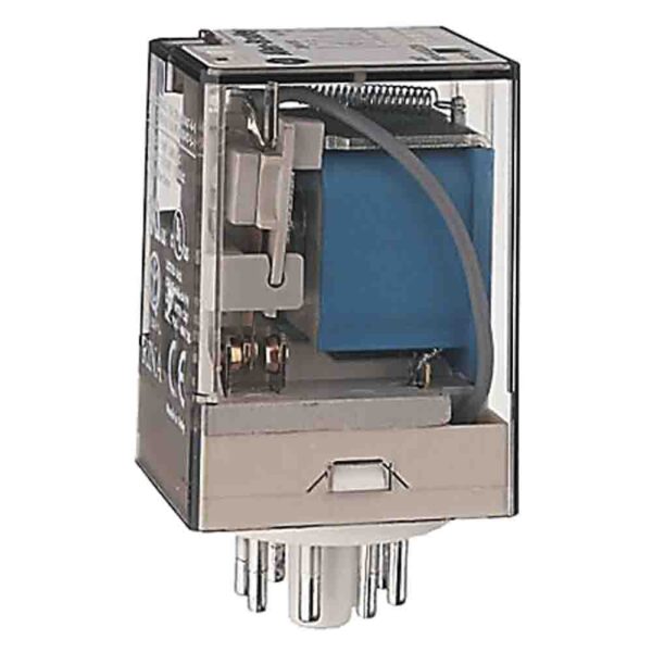 Allen Bradley Plug In Non-Latching Relay, 125V dc Coil, 10A Switching Current, DPDT