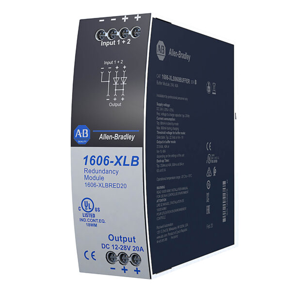 Allen Bradley Power Supply Redundancy Module, for use with 1606-XL, 1606 Series