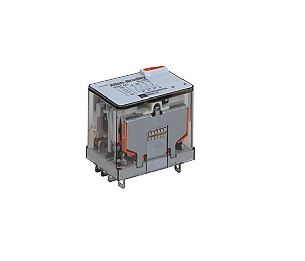 Allen Bradley Plug In Non-Latching Relay, 110V dc Coil, 12A Switching Current, DPDT