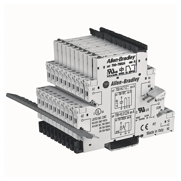 Allen Bradley 700-HLS Series Interface Relay Module, DIN Rail Mount, 48V dc Coil, 2A Load