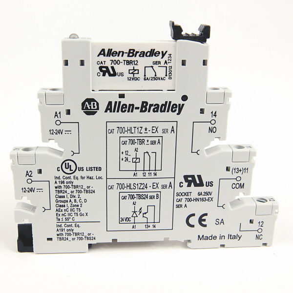 Allen Bradley 700-HL Series Interface Relay Module, DIN Rail Mount, 48V dc Coil, 6A Load