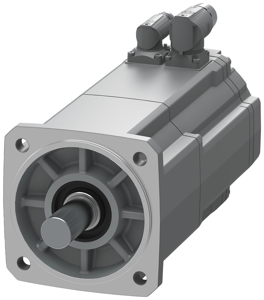 Siemens 1FK2206 Synchronous Servo Motor, 1.71 kW, 3 Phase, 480 V, Flange Mount Mounting | 1FK2206-2AF10-1MA0