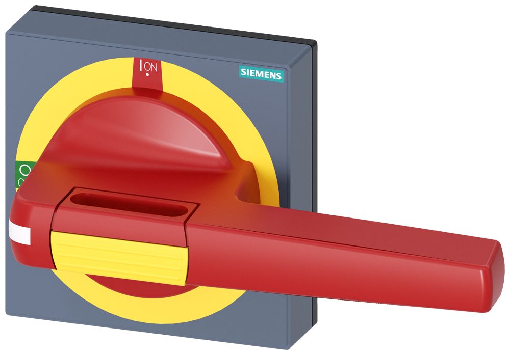 Siemens Red/Yellow Rotary Handle, SENTRON Series | 8UD1851-3AF05