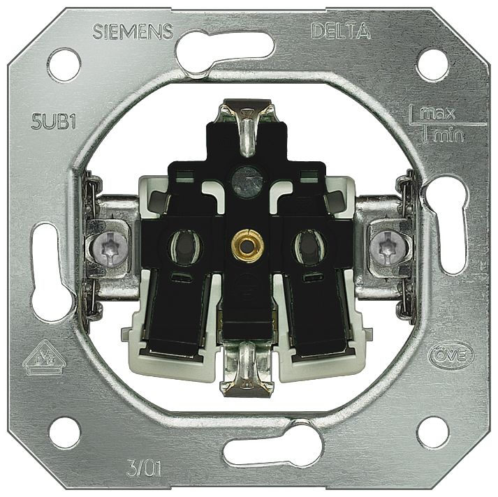 Siemens, DELTA IP20 Screw Socket Socket, Rated At 16A, 250 V | 5UB1101