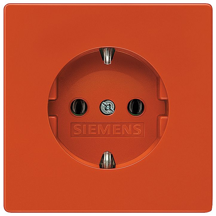 Siemens IP20 Orange Socket Socket, Rated At 16A, 250 V | 5UB1850