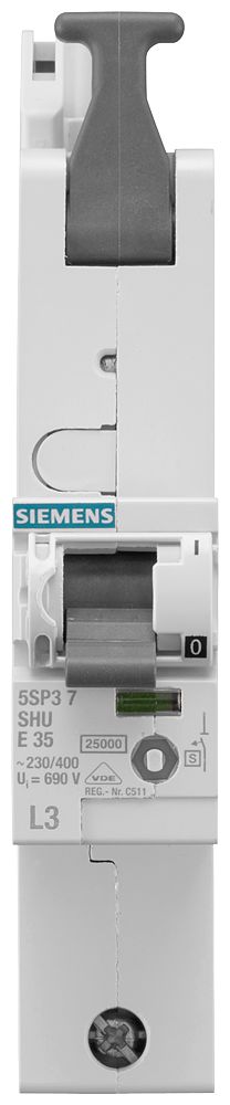 Siemens SENTRON 5SP3740 MCB, 1P, 40A, Type E | 5SP3740-2KK03
