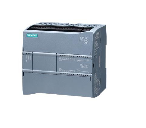 Siemens SIPLUS S7-1200 CPU 1214C Series PLC CPU for Use with SIPLUS S7-1200, Transistor Output, 16-Input, Analog Input | 6AG1214-1AG40-5XB0