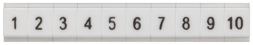 Siemens, 8WH8121 Marker Strip for use with Standard Labelling System, Terminal Block | 8WH8121-1AB45