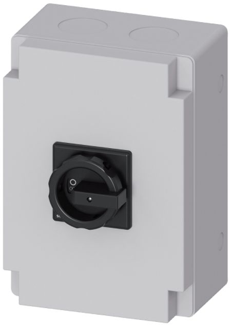Siemens 3P Pole Panel Mount Non-Fused Switch Disconnector - 125A Maximum Current, 45kW Power Rating, IP65 | 3LD2866-1GP51