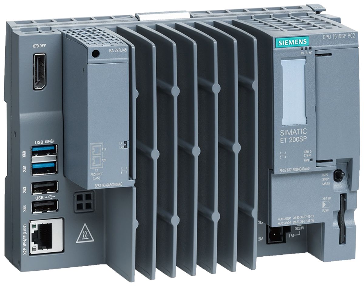 Siemens SIPLUS ET 200SP Series PLC CPU for Use with SIMATIC ET 200SP | 6AG16772SB422GB0