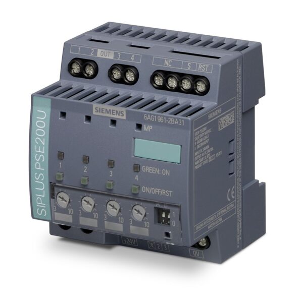 Siemens 6AG19 DC-DC Converter, 24V dc/ 3A Output, DIN Rail Mount