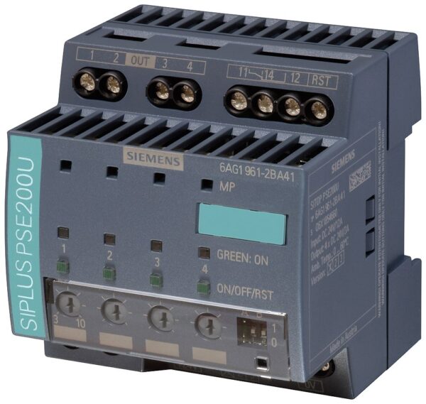 Siemens 6AG19 DC-DC Converter, 24V dc/ 10A Output, DIN Rail Mount
