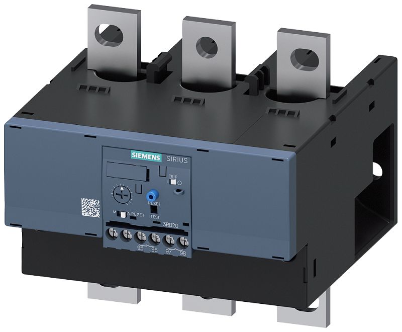 Siemens 3RB Overload Relay 1NC/1NO, 4 A F.L.C, 4 A Contact Rating, 3 kW, 3P, SIRIUS | 3RB30162PE0