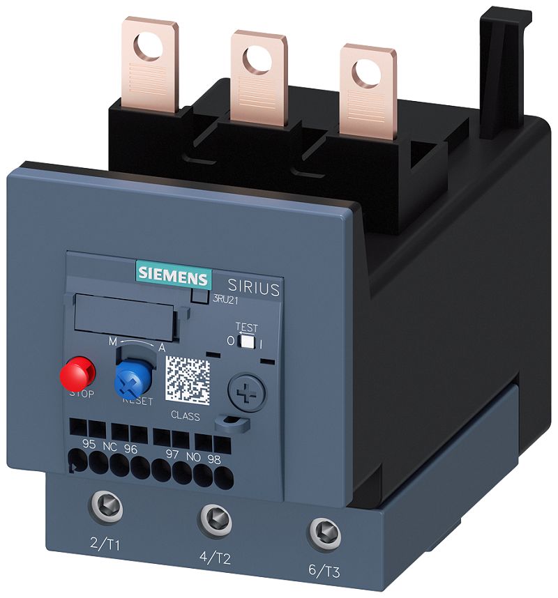 Siemens SIRIUS 3RU2 Thermal Overload Relay 1NC/1NO, 80 A F.L.C, 3 A Contact Rating, 75 kW, 3P, SIRIUS | 3RU21364RD0