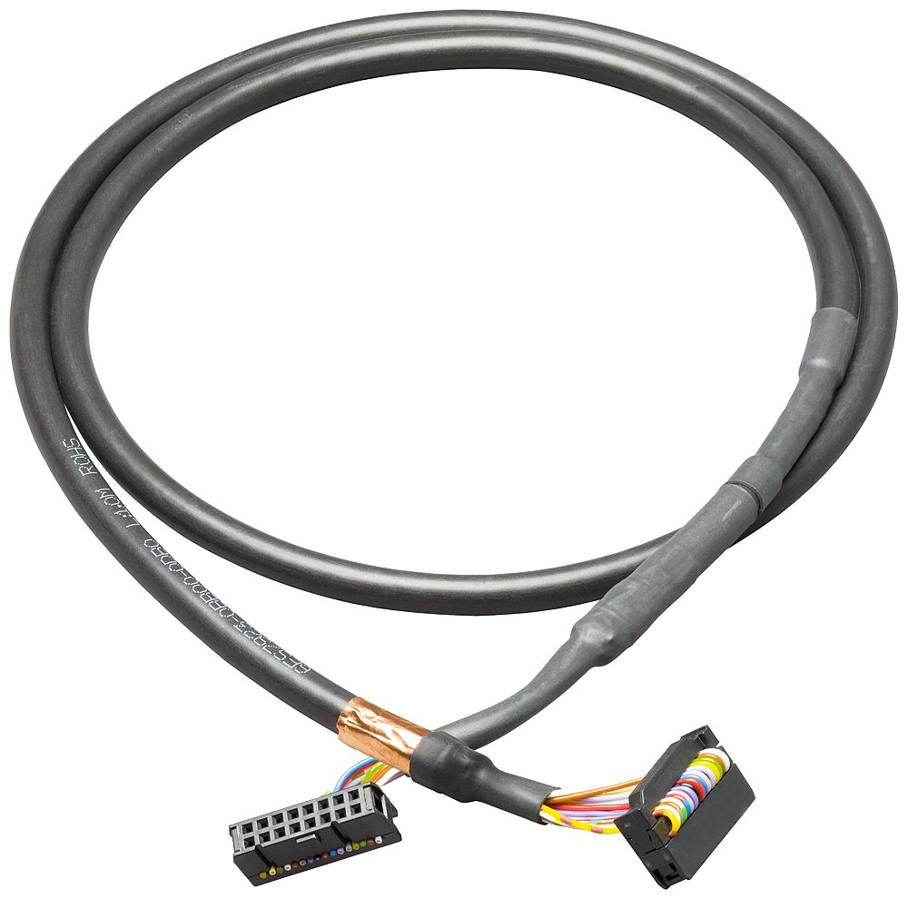 Siemens Connecting Cable for Use with SIMATIC S7-300 / S7-1500 Digital I/O Modules | 6ES79230BC500DB0