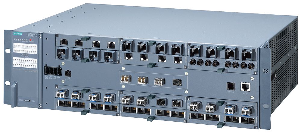 Siemens Managed 16 Port Ethernet Switch With PoE | 6GK55520AA002AR2