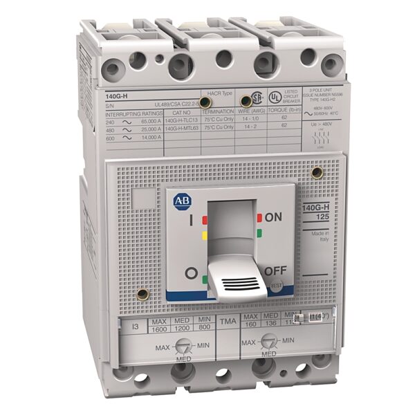 Allen Bradley MCCB Molded Case Circuit Breaker 3P 160A