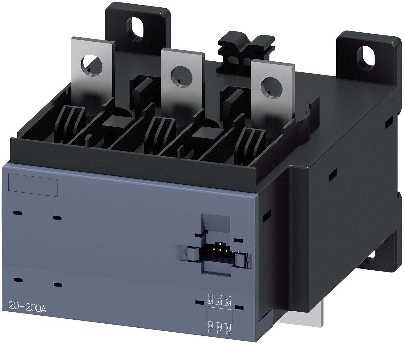 Siemens 3RB2956 Series Current Transformer Current Transformer, 20A Input, 20 → 200A, 200 A Output, 1000 V | 3RB2956-2TH2