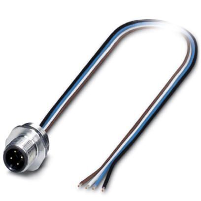 Phoenix Contact Male M12 to Sensor Actuator Cable, 500mm | 1431432