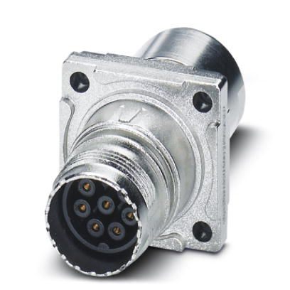 Phoenix Contact Circular Connector, 8 Contacts, Front Mount, M17 Connector, Socket | 1618786