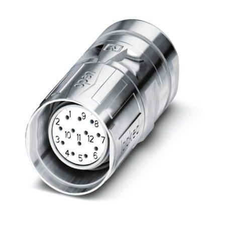 Phoenix Contact Circular Connector, 19 Contacts, Cable Mount, M23 Connector, Socket | 1619537