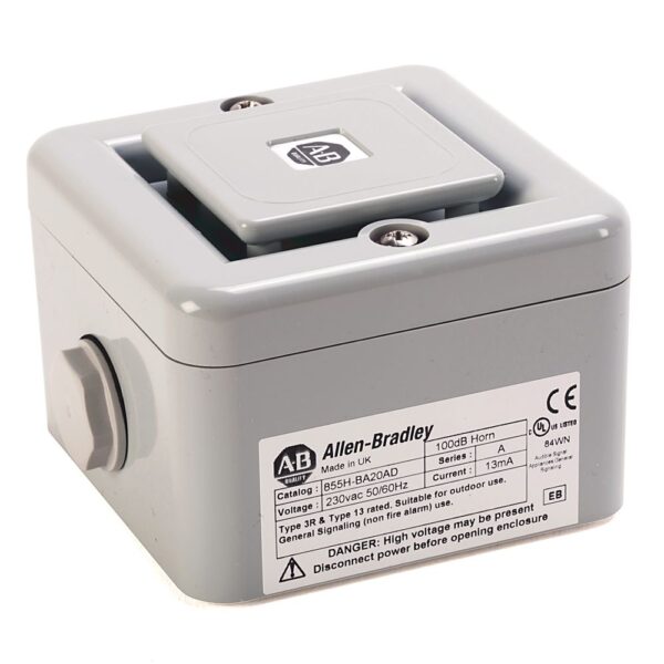 Allen Bradley 855H Series Horn, 30 V, 112dB at 1 m, IP66, DC, 32-Tone