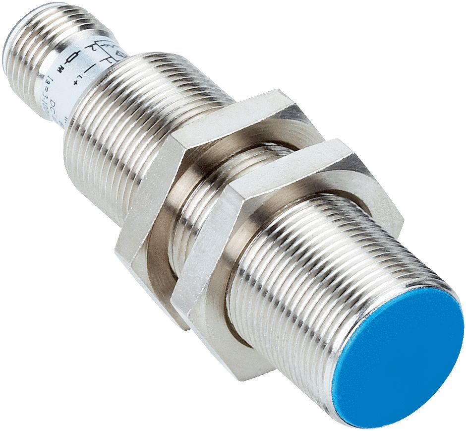 SICK Inductive Threaded Barrel Proximity Sensor, M18, 8 mm Detection, PNP NC, 10 → 30 V dc | IM18-08BPO-ZC1
