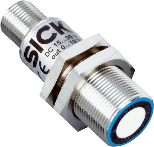SICK Ultrasonic Threaded Barrel Proximity Sensor, M18, 150 mm Detection, IO-Link, 10 → 30 V dc
