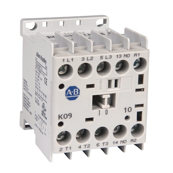 Allen Bradley IEC 100-K Contactor, 110 V ac, 120 V ac Coil, 3-Pole, 12 A, 8.3 kW, 3NO, 690 V ac