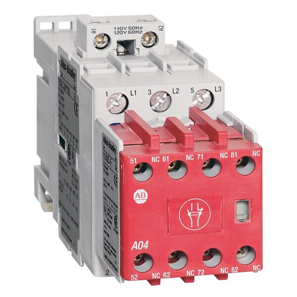 Allen Bradley IEC 100S-C Contactor, 24 V dc Coil, 3-Pole, 16 A, 13 kW, 3NO, 690 V ac
