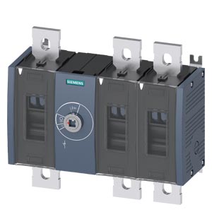Siemens Switch Disconnector, 3 Pole, 500A Max Current, 500A Fuse Current | 3KD4430-0QE20-0