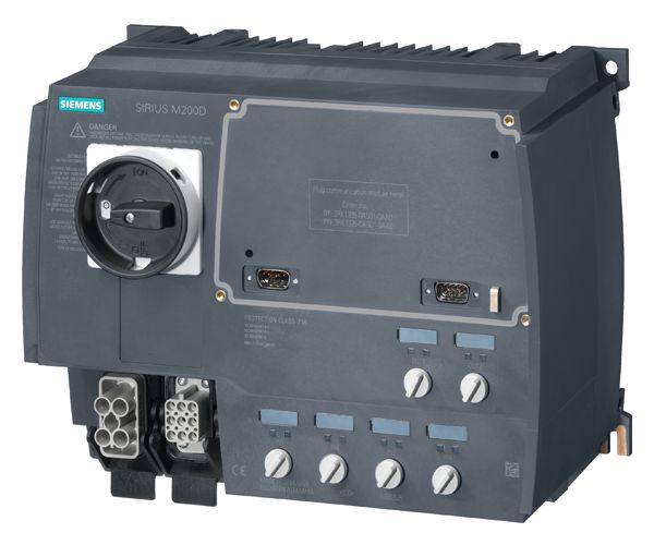 Siemens SIRIUS Motor Starter, Reversing, 0.75 kW, 400 V, 3 Phase, IP65 | 3RK1395-6KS71-1AD3