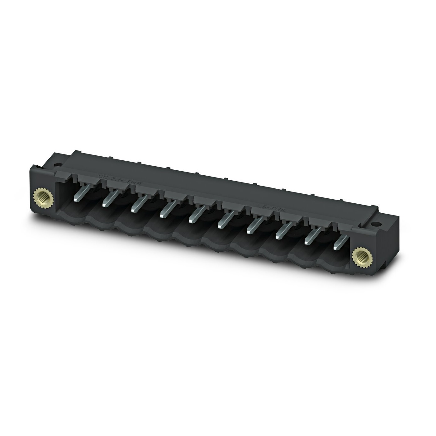 Phoenix Contact CC Series Straight PCB Header, 9 Contact(s), 5.08mm Pitch, 1 Row(s) | 1792698