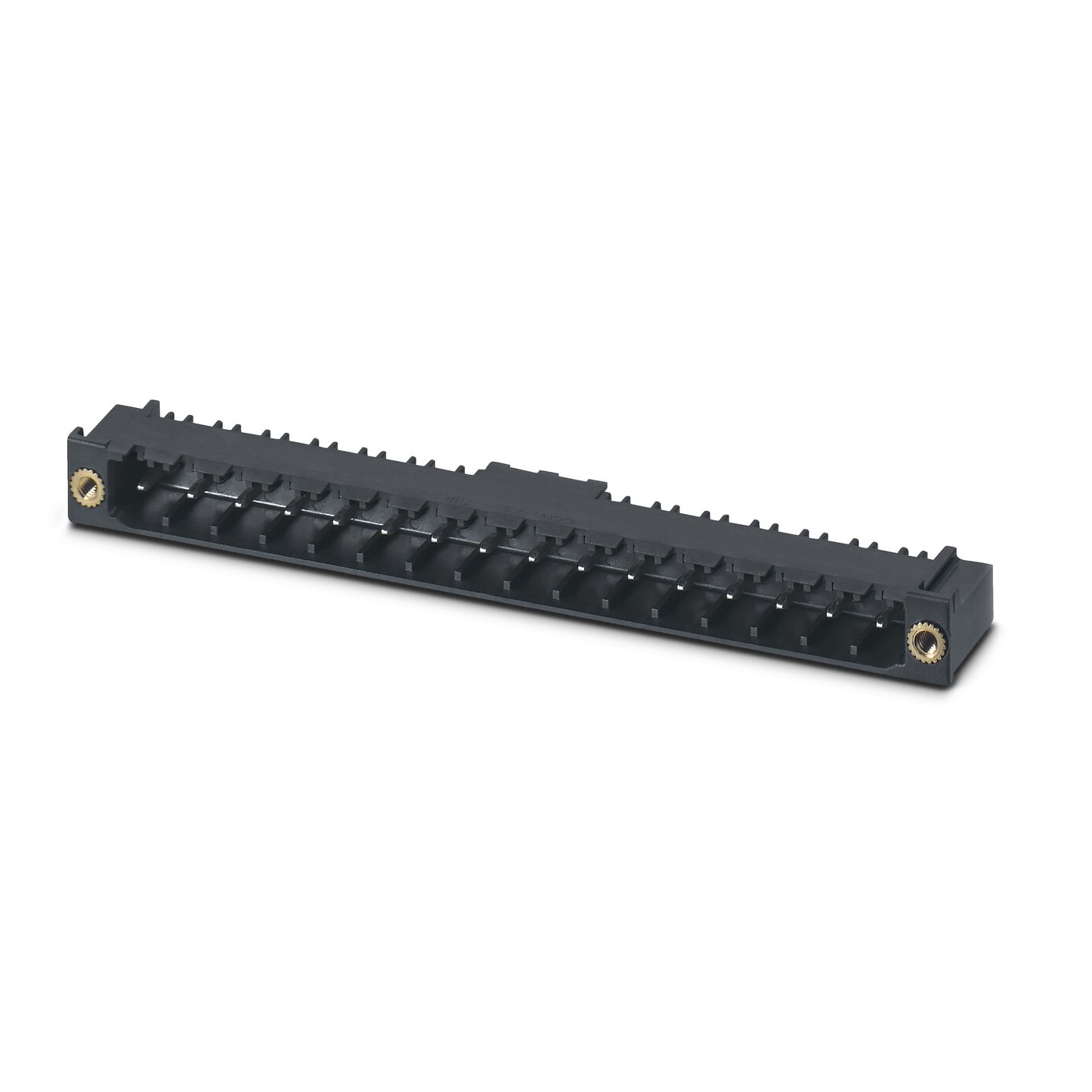 Phoenix Contact CC Series Straight PCB Header, 14 Contact(s), 5mm Pitch, 1 Row(s) | 1836803
