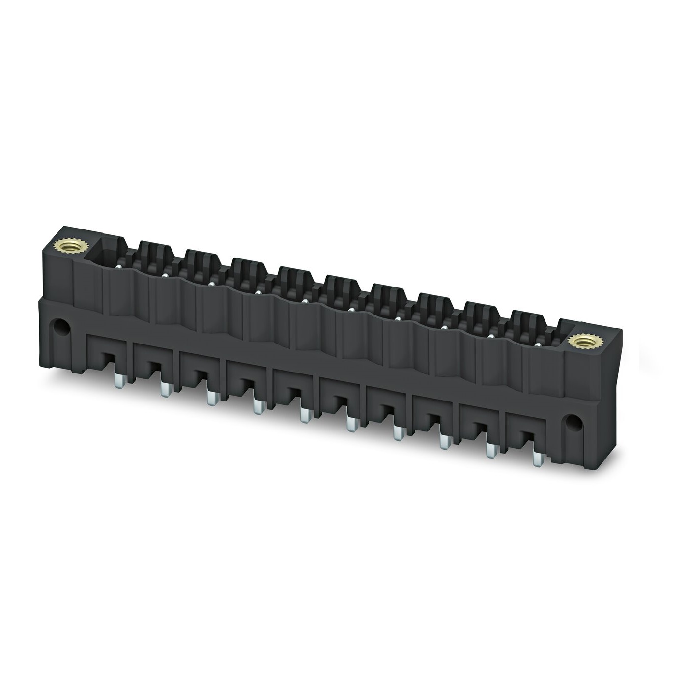 Phoenix Contact CCV Series Straight PCB Header, 6 Contact(s), 5mm Pitch, 1 Row(s) | 1837404
